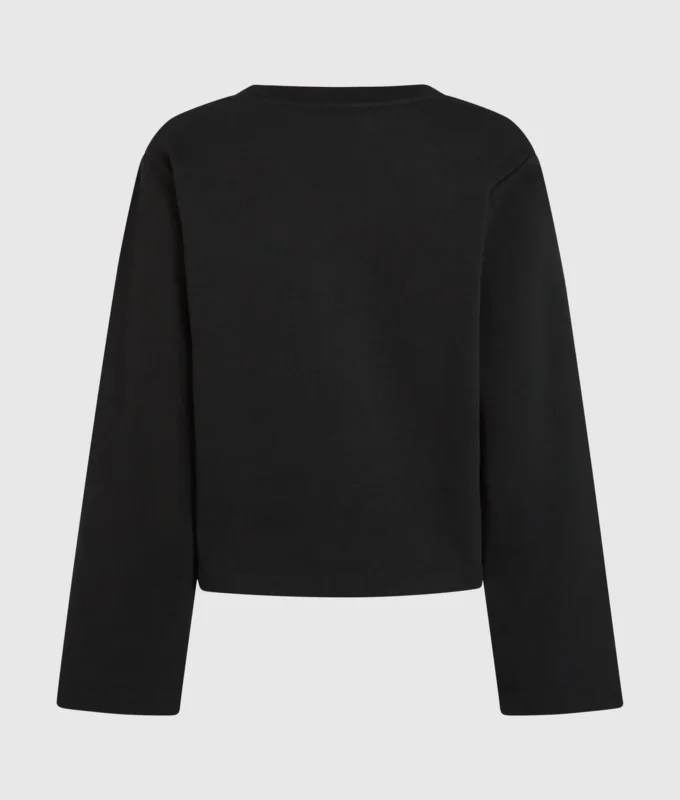 Sudadera con dobladillo característico