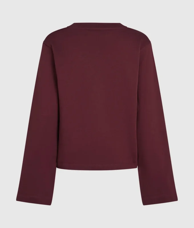 Sudadera con dobladillo característico Sudadera con dobladillo característico