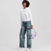 SUDADERA CON ESTAMPADO FLORAL