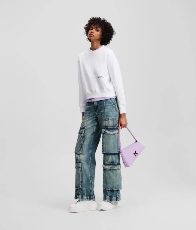 SUDADERA CON ESTAMPADO FLORAL