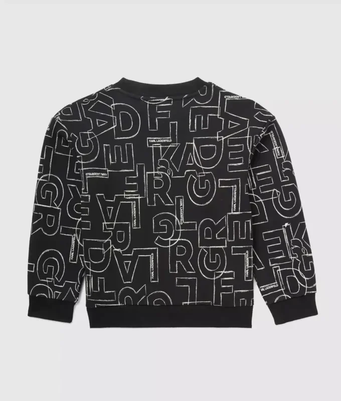 Sudadera con estampado integral para niño Sudadera con estampado integral para niño