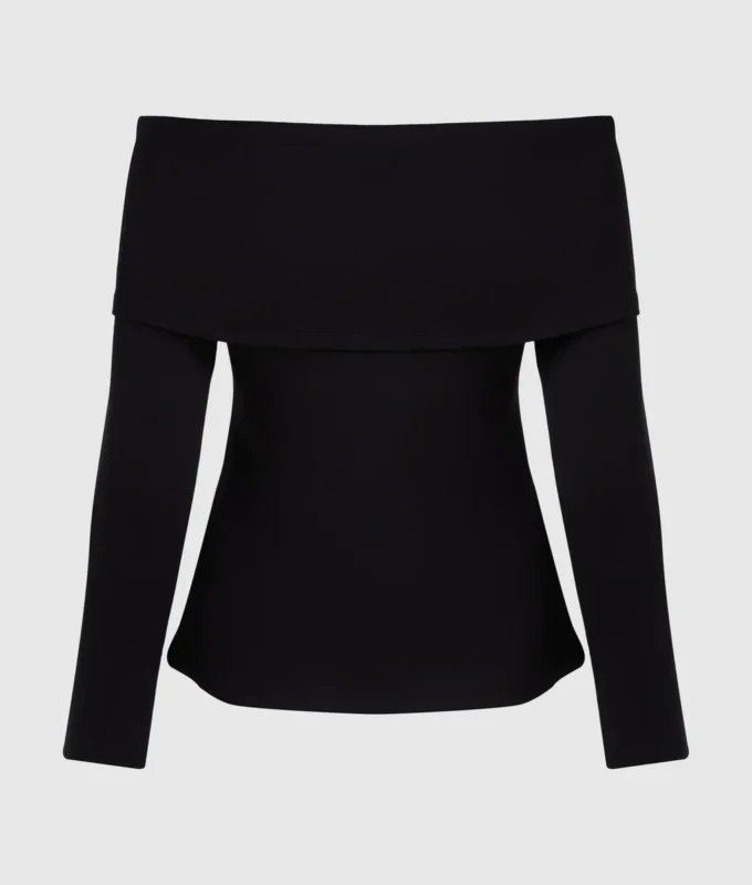Sudadera con hombros descubiertos Sudadera con hombros descubiertos