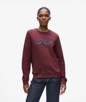 Sudadera con lentejuelas Signature Sudadera con lentejuelas Signature