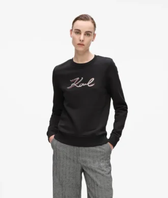 Sudadera con lentejuelas Signature Sudadera con lentejuelas Signature