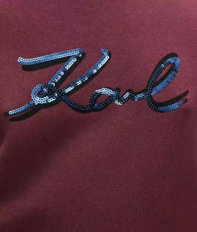 Sudadera con lentejuelas Signature Sudadera con lentejuelas Signature