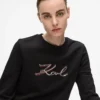 Sudadera con lentejuelas Signature Sudadera con lentejuelas Signature