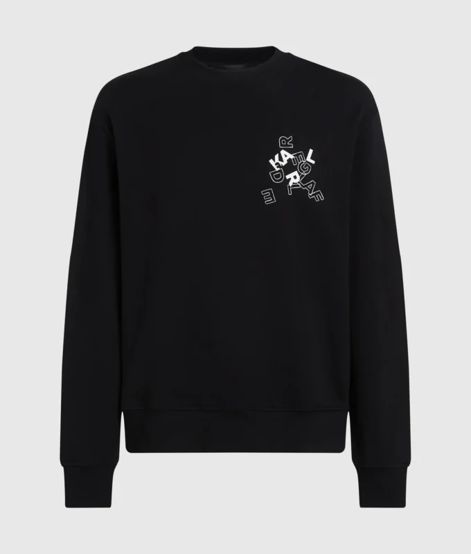 Sudadera con letras del logotipo Sudadera con letras del logotipo