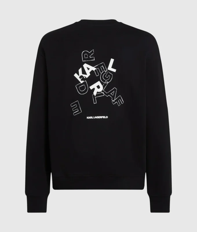 Sudadera con letras del logotipo Sudadera con letras del logotipo