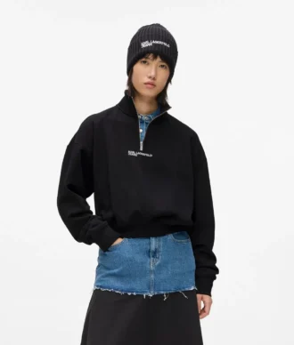 Sudadera con media cremallera