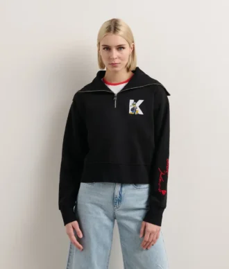 sudadera con media cremallera disney x kl 1 330x388 - SUDADERA CON MEDIA CREMALLERA DISNEY X KL