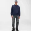 Sudadera con monograma en relieve Sudadera con monograma en relieve