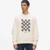 Sudadera con monograma gráfico Sudadera con monograma gráfico