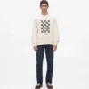 Sudadera con monograma gráfico Sudadera con monograma gráfico