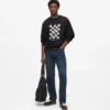 Sudadera con monograma gráfico Sudadera con monograma gráfico