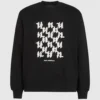 Sudadera con monograma gráfico Sudadera con monograma gráfico