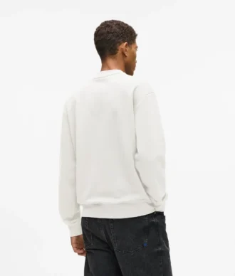 Sudadera con parche monograma
