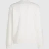 Sudadera con parche monograma Sudadera con parche monograma