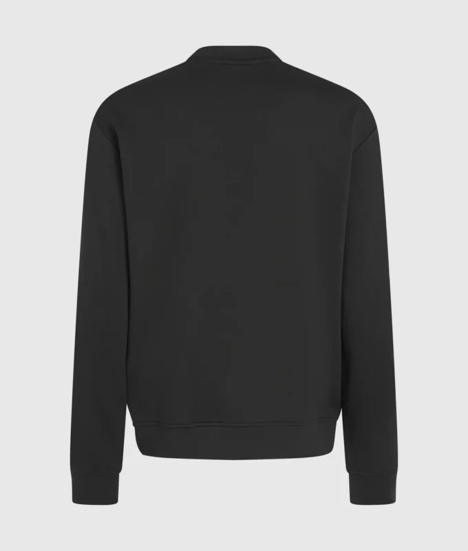 Sudadera con parche monograma Sudadera con parche monograma