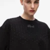 Sudadera con pedrería