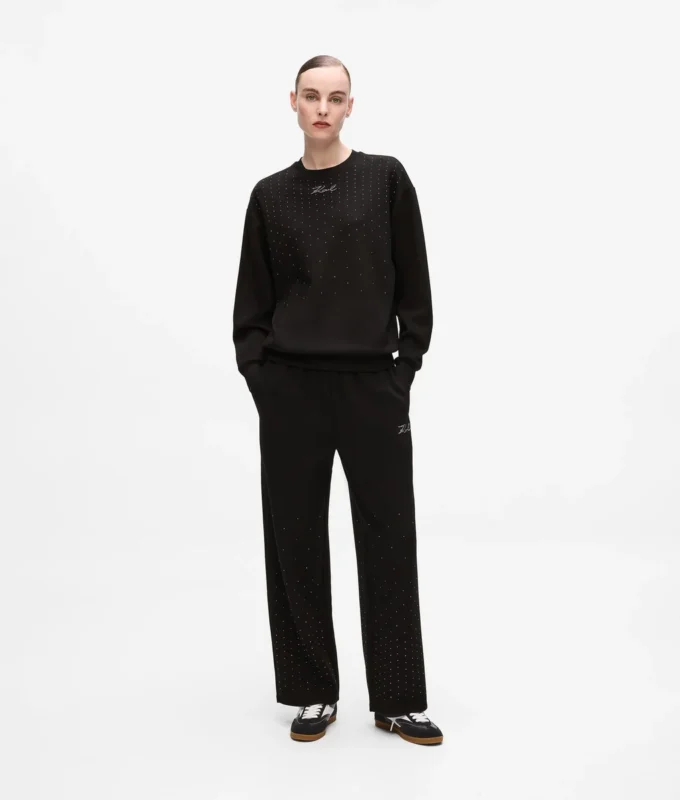 Sudadera con pedrería
