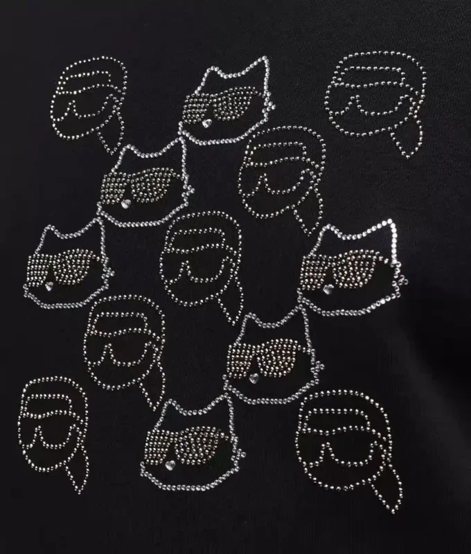 Sudadera con pedrería Ikon