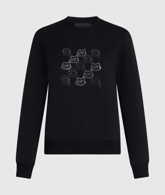 Sudadera con pedrería Ikon