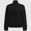 Sudadera de felpa con media cremallera Sudadera de felpa con media cremallera