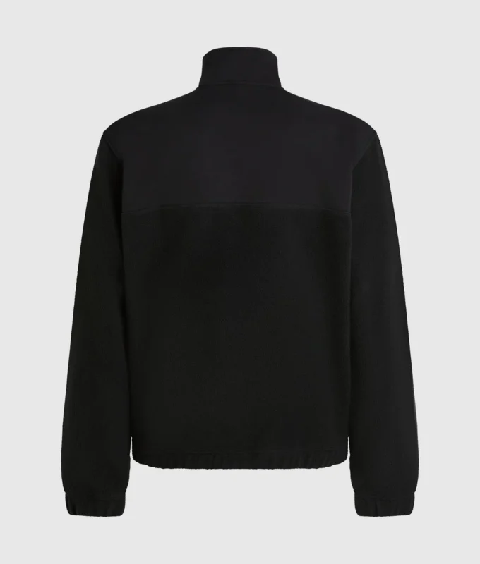 Sudadera de felpa con media cremallera Sudadera de felpa con media cremallera