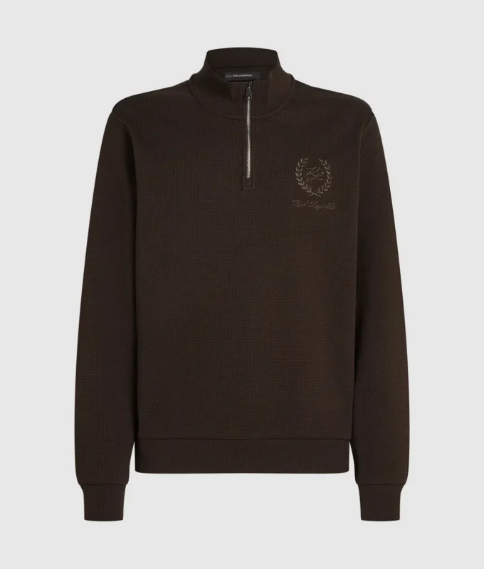Sudadera de ropa de estar por casa con escudo