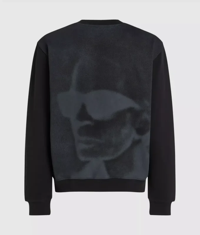 Sudadera holgada con estampado de Karl Sudadera holgada con estampado de Karl