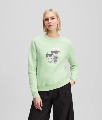 SUDADERA IKON KARL & CHOUPETTE CON PEDRAS