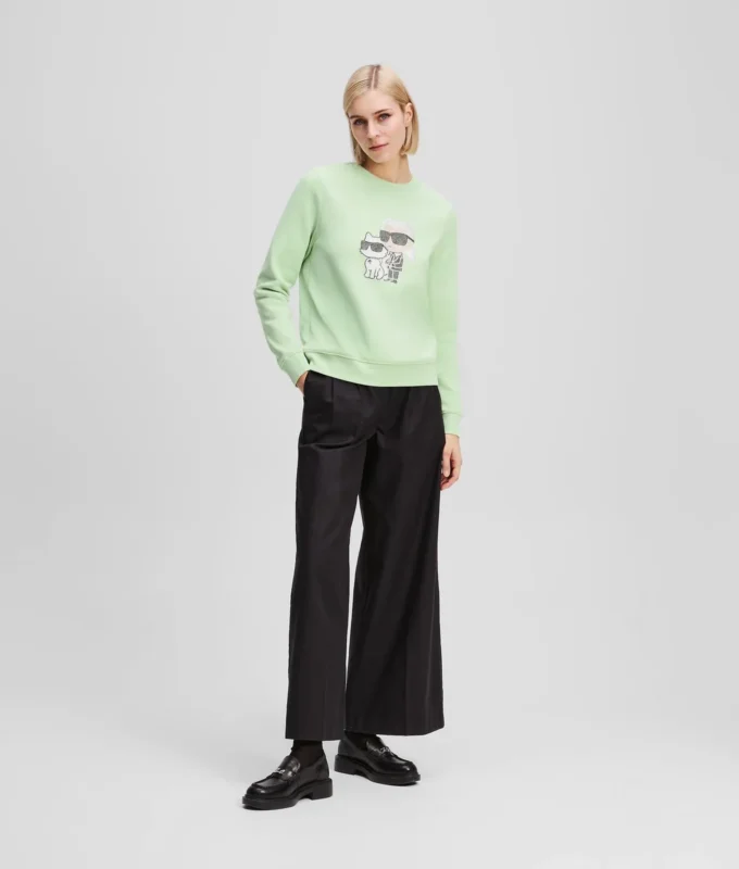SUDADERA IKON KARL & CHOUPETTE CON PEDRAS SUDADERA IKON KARL & CHOUPETTE CON PEDRAS
