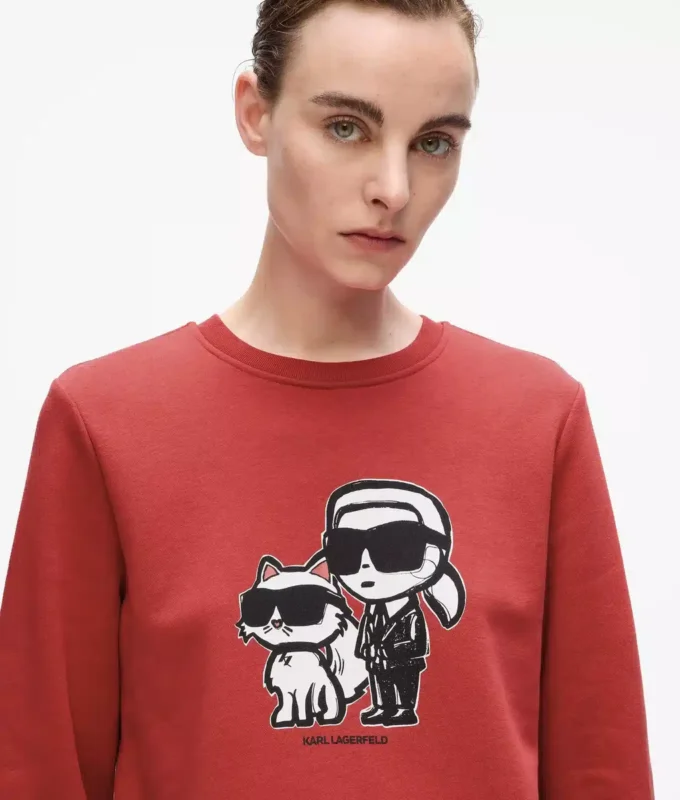 Sudadera Ikon Karl y Choupette Sudadera Ikon Karl y Choupette
