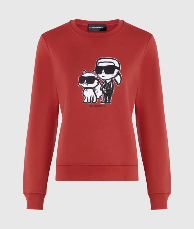 Sudadera Ikon Karl y Choupette Sudadera Ikon Karl y Choupette