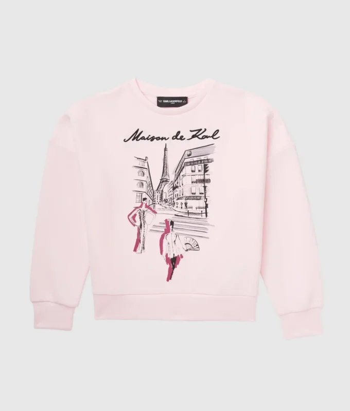 Sudadera Maison de Karl para niña Sudadera Maison de Karl para niña