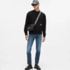 Sudadera relajada con cita de Karl Sudadera relajada con cita de Karl