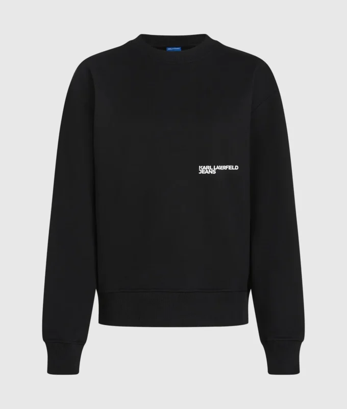 Sudadera relajada con cita de Karl Sudadera relajada con cita de Karl