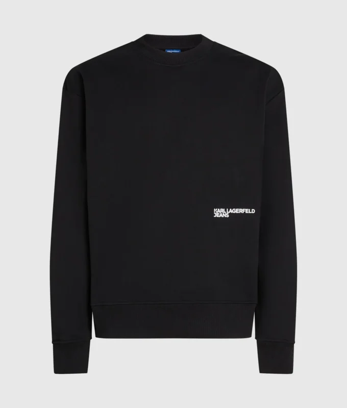 Sudadera relajada con cita de Karl Sudadera relajada con cita de Karl