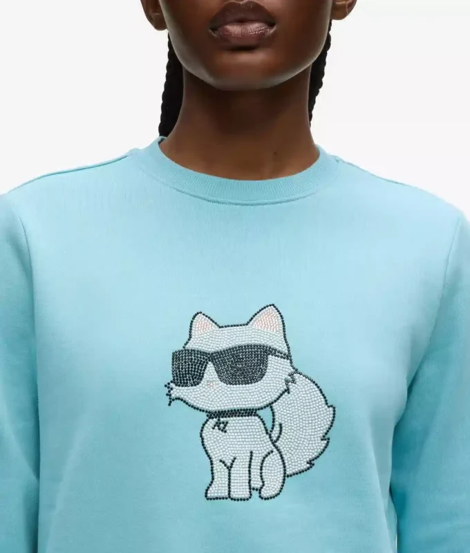 SUDADERA RHINESTONE IKON CHOUPETTE SUDADERA RHINESTONE IKON CHOUPETTE