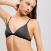 Sujetador bralette metálico exclusivo Sujetador bralette metálico exclusivo