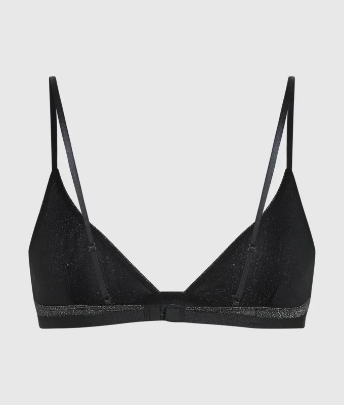 Sujetador bralette metálico exclusivo Sujetador bralette metálico exclusivo