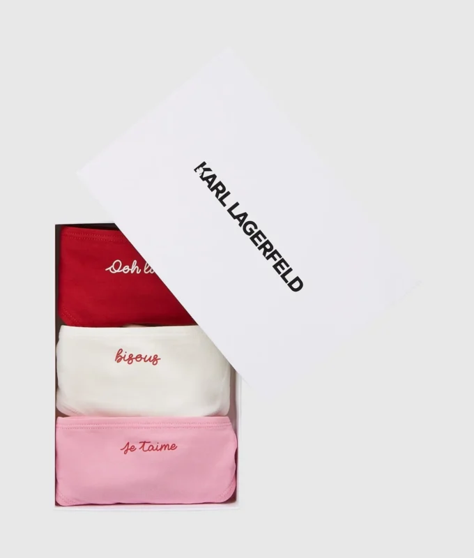 Tanga Love Notes – Pack de 3 Tanga Love Notes – Pack de 3