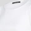 TOP CON CUELLO BARCO Y FRUNCIDOS TOP CON CUELLO BARCO Y FRUNCIDOS