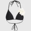 TOP DE BIKINI TRIANGULAR CON FLORES TOP DE BIKINI TRIANGULAR CON FLORES