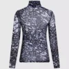 Top de malla con estampado integral Top de malla con estampado integral
