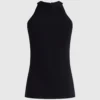 Top halter con pedrería Top halter con pedrería