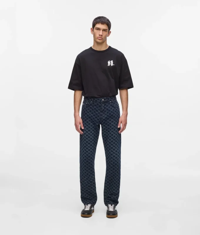 Vaqueros con estampado Monogram integral Vaqueros con estampado Monogram integral