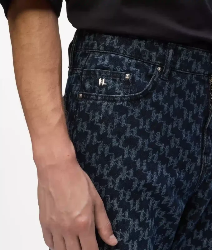Vaqueros con estampado Monogram integral Vaqueros con estampado Monogram integral