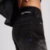 VAQUEROS RECTOS DE TALLA ALTA OMBRÉ VAQUEROS RECTOS DE TALLA ALTA OMBRÉ