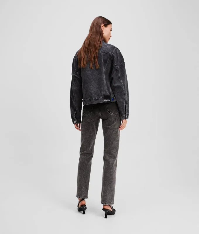 VAQUEROS RECTOS DE TALLA ALTA OMBRÉ VAQUEROS RECTOS DE TALLA ALTA OMBRÉ